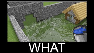 Minecraft realistic wait what meme, Lava, Water, Slime #504