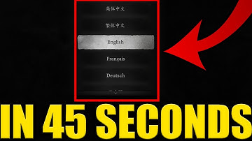 BLACK MYTH WUKONG HOW to CHANGE TEXT LANGUAGE ✅