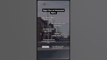 sign of INTROVERTS Alph#motivation #boysquotes #shorts #quotes #joker #attitude