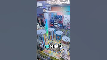 Magnetic claw machine meets epic marble racer. 🧲