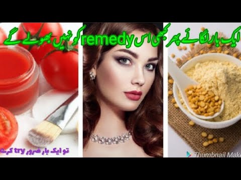 Skin whitening super effective remedy at home with tomato besan face pack 💯 Results
