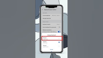 How to change current keyboard setting in realme #shorts #viral
