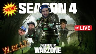 LIVE - KONKEY KREW ON NEW WARZONE SEASON 4 UPDATE - RESURGENCE & MORE - CALL OF DUTY KAR98K MW3 WZ!