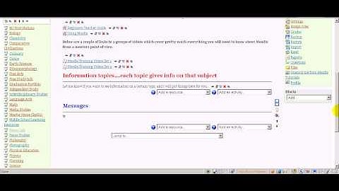 Moodle: Link to File or Website