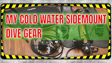 MY COLD WATER  SIDEMOUNT DIVE GEAR EXPOSURE SUIT REGULATORS COMPUTERS