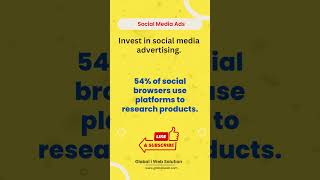 Invest in social media advertising. #socialmedia  #digitalmarketing