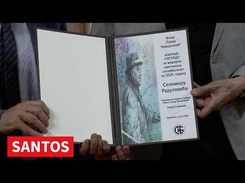 SELIMIRU RADULOVIĆU URUČENA NAGRADA ZA MODERNI UMETNIČKI SENZIBILITET