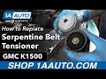 How to Replace Serpentine Belt Tensioner 1996-99 GMC Sierra 5-7L