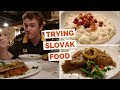 Slovak Food Review - 5 Things to try in Bratislava, Slovakia