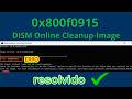 COMO CORRIGIR O ERRO 0x800f0915 DISM Windows Repare Tudo em Minutos