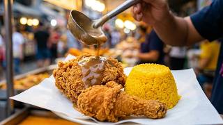 Filipino Street Food | Crispy FRIED CHICKEN  meal