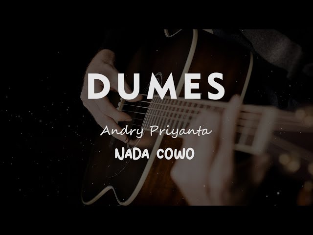 DUMES // WAWES feat GUYON WATON // KARAOKE GITAR AKUSTIK NADA COWO ( MALE ) class=