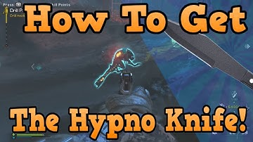 "Call of Duty Ghosts Extinction" How To Use The Hypno Knife! ( Secret Alien Weapon )
