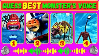 Guess Monster Voice McQueen Eater, Light Head, Car Eater, Spider Thomas Coffin Dance
