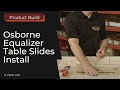Installing Equalizer Slides on a Pedestal Base Table Installing Equalizer Slides on a Pedestal Base Table