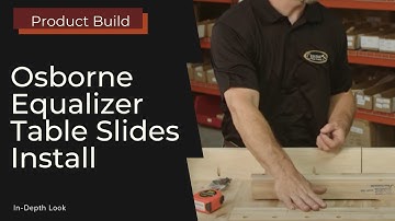 Installing Equalizer Slides on a Pedestal Base Table