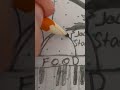 Pop food is peak music #jackstauber #drawing #art #dontletthisflop #coolio