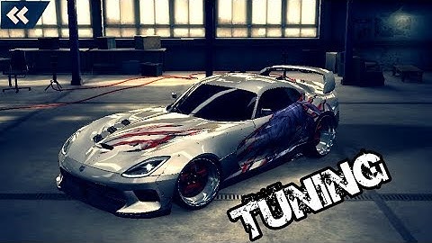 [Need For Speed No Limits] Customizing SRT Viper GTS!