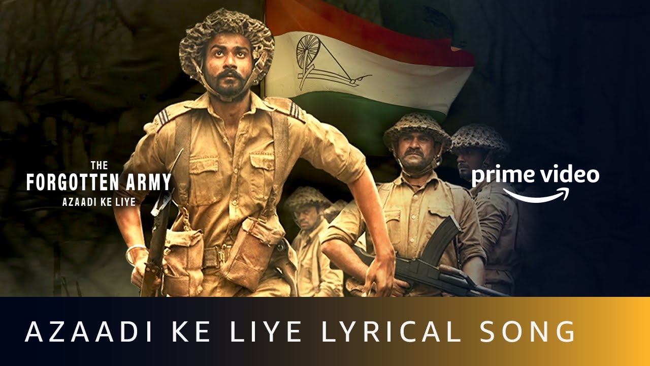 Azaadi Ke Liye Lyrical Video Song  Pritam  Arijit Singh Tushar Joshi  Amazon Prime Video