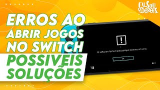 ERRORS WHEN OPENING GAMES ON SWITCH | POSSIBLE SOLUTIONS screenshot 5