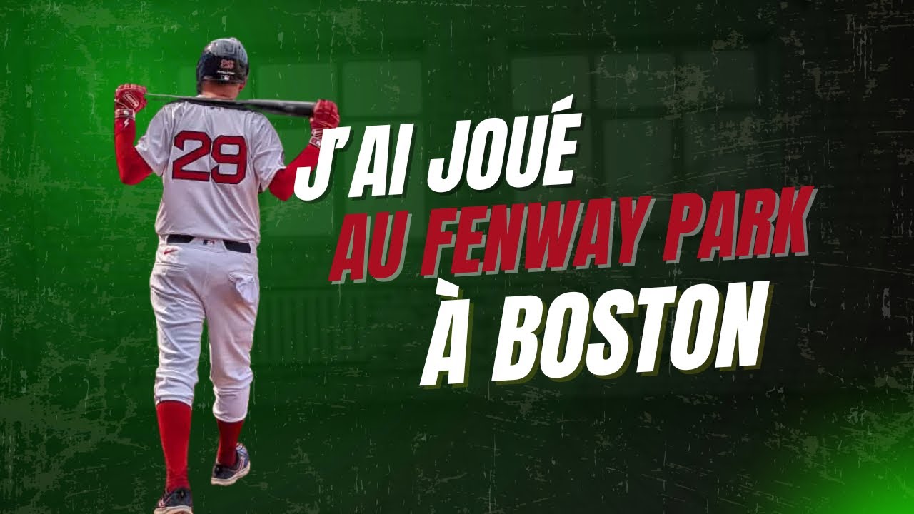 Jouer au baseball au Fenway Park - Red Sox Boston