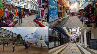 Namche Bazar, Solukhumbu [4K🇳🇵]  Virtual Walking Tour North-Eastern Nepal 2023