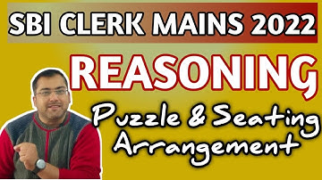 SBI CLERK MAINS EXPECTED PUZZLE SEATING ARRANGEMENT ROHIT SIR