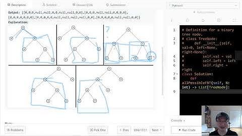 894. All Possible Full Binary Trees | Korean | Medium