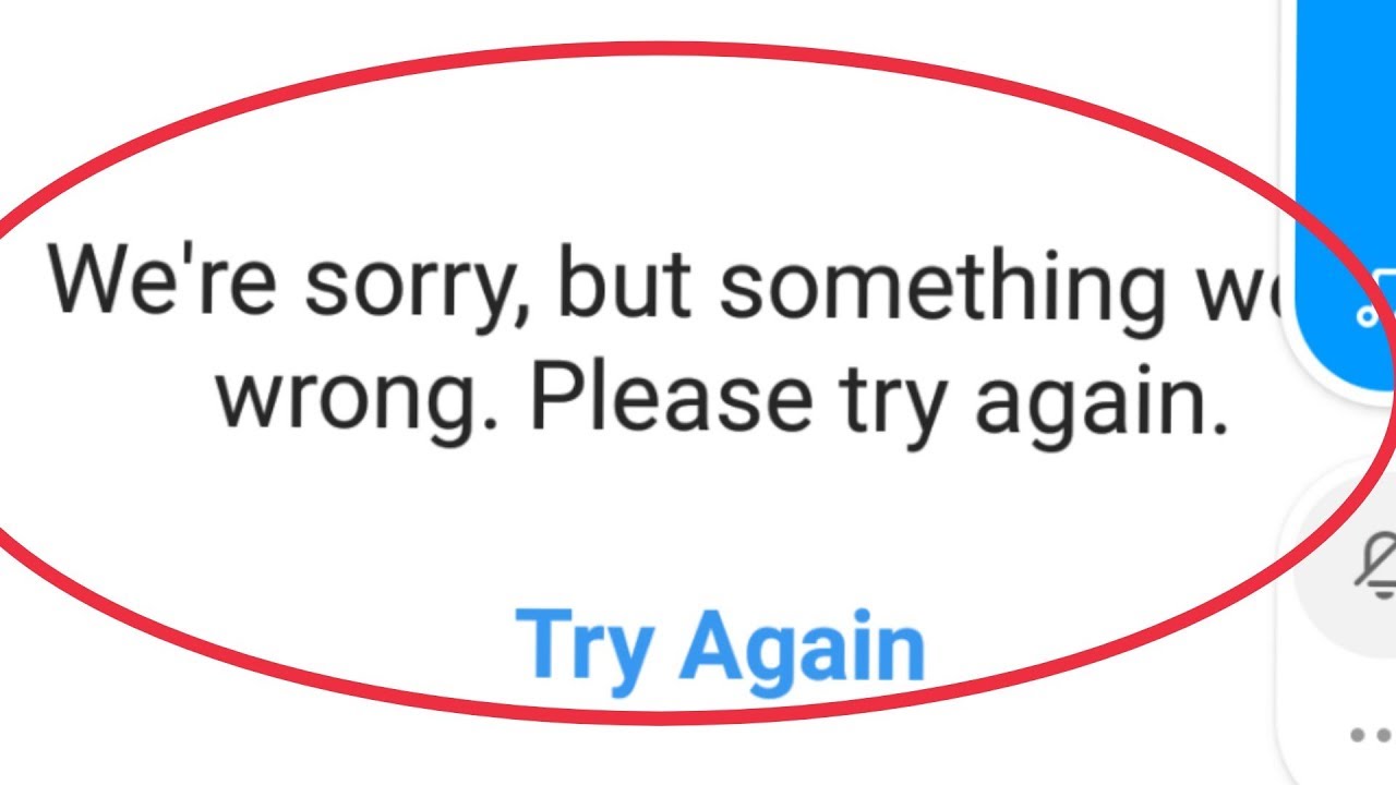 We re sorry those. Ошибка we're sorry... Google. Something went wrong please try again Instagram. We're sorry, but something went wrong.. Issue problem разница.
