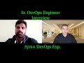 5yrs devops engineer live interview devops interviewquestions devopsinterview devopsengineer