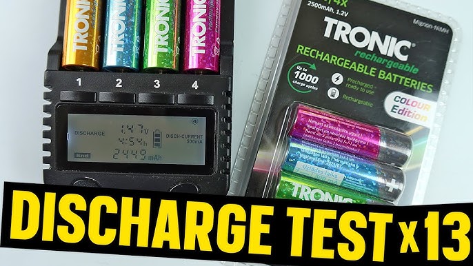 TRONIC Univerzální nabíječka baterií TAL 1000 A1 #AAA #AA #bateria #tronic  #9v - YouTube
