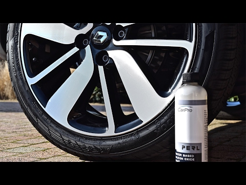 Dressing my tires W/ CarPro PERL!! (Before & After)