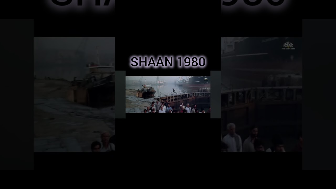 Shaan movie Amitabh Bachchan running scenes 