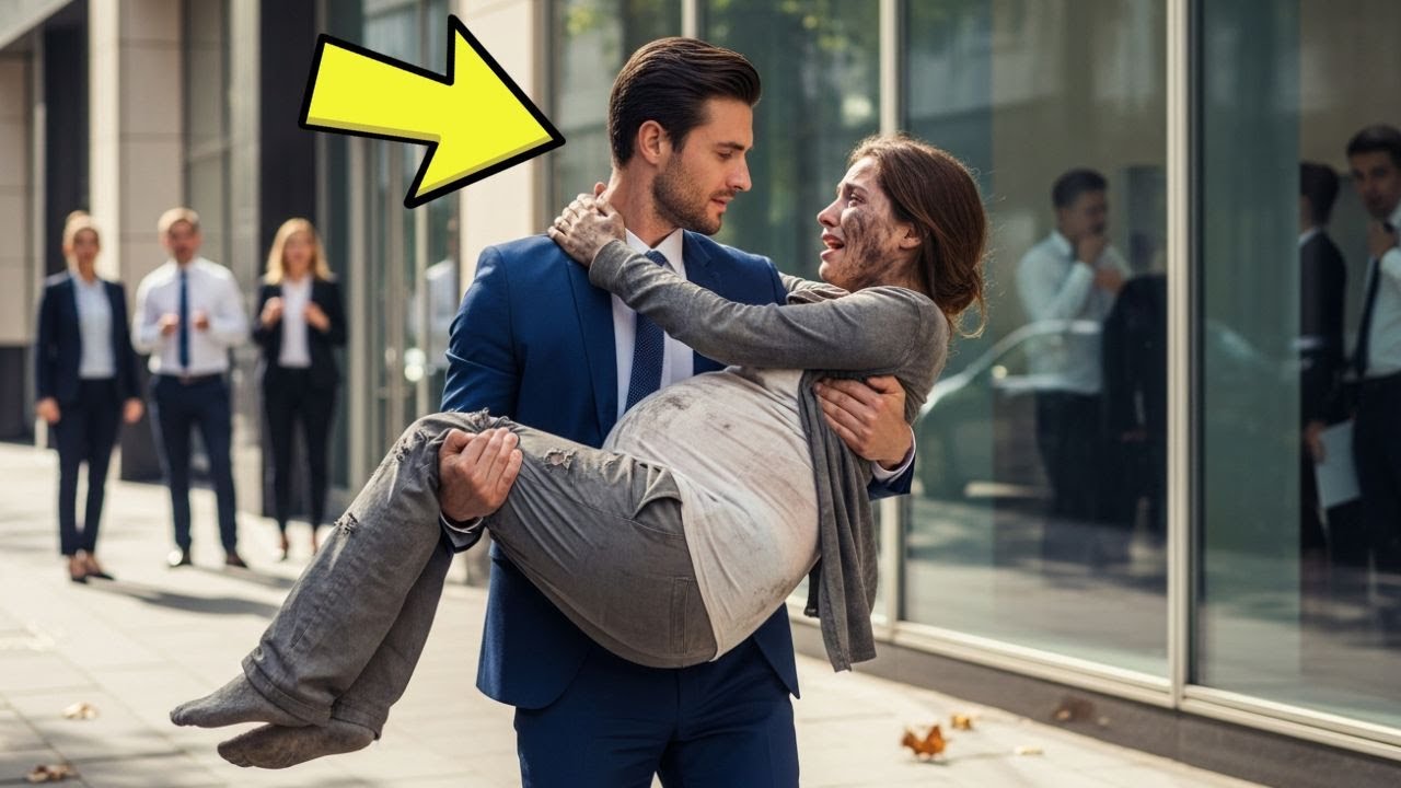 TODOS IGNORAVAM A MENDIGA GRÁVIDA DE 8 MESES ATÉ QUE UM MILIONÁRIO OFERECER UMA CASA PARA ELA…