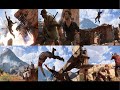 UNCHARTED 4: A THIEF&#39;S END - 3 ENCOUNTERS USING SLOW-MO SPEED AND NO GRAVITY EFFECTS IN THE GAMEPLAY