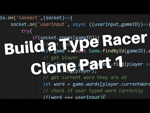 Creating Typeracer Game Using ReactJS — Part 1