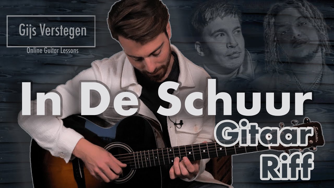 In De Schuur // Gitaar Tutorial - Snelle & Ronnie Flex (gitaar riff
