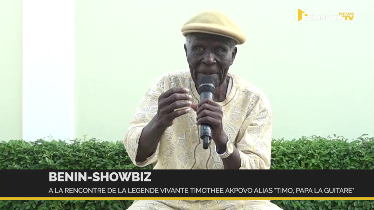 Bénin: à 85 ans, la légende « Timo, Papa La Guitare » revient sur ses célèbres chansons