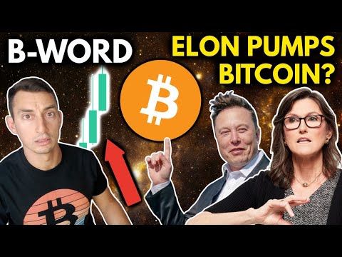 BITCOIN RALLY BRINGS RELIEF FOR CRYPTO INVESTORS!! THE B-WORD w- ELON MUSK, CATHIE WOOD, JACK DORSEY Episode cover