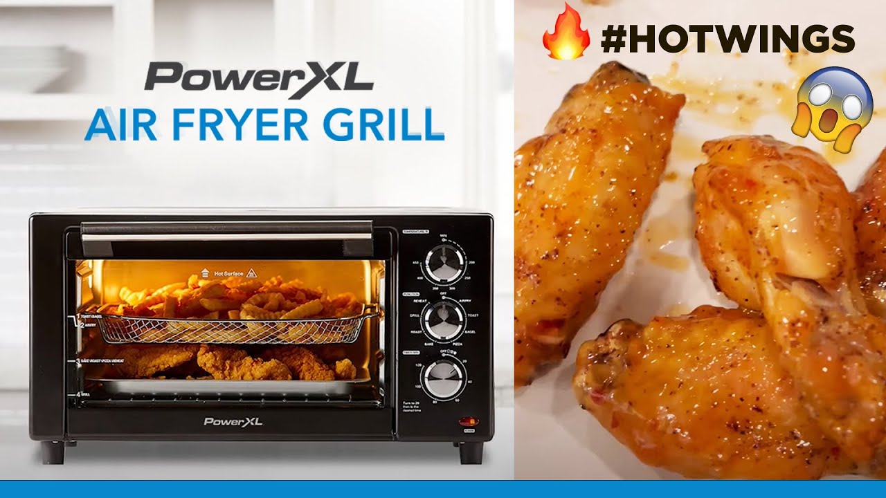 PowerXL 1550W 6-qt 12-in-1 Grill Air Fryer Combo with Glass Lid on QVC 