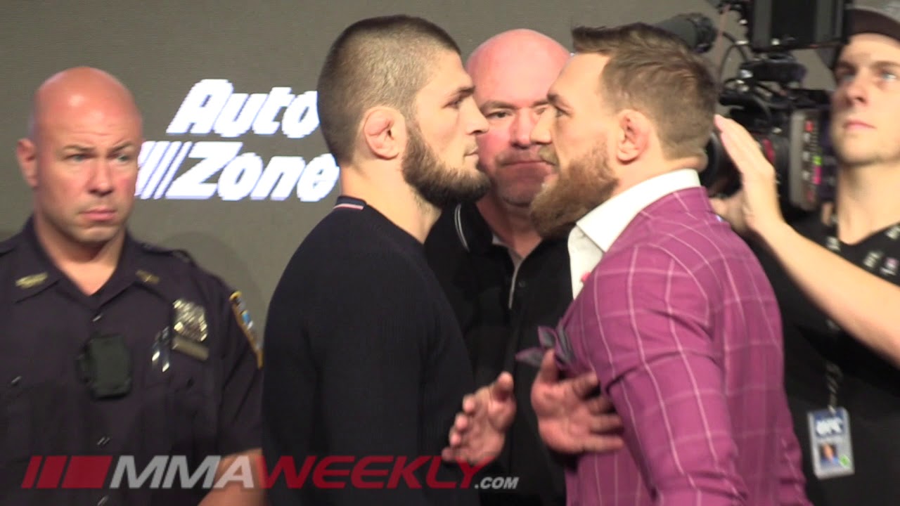 UFC 229: Conor McGregor vs. Khabib Nurmagomedov Face-Off  
