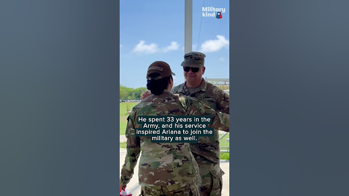 Airmen daughter surprises retiring Army Colonel father