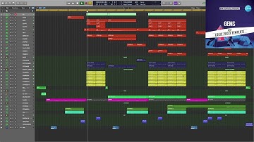 Logic Pro X Template Gems (Pop) #logicproxtemplate #logicprox #logicpro