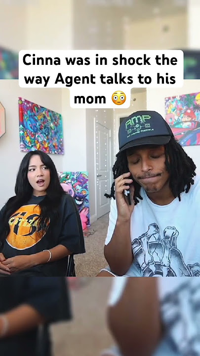 Cinna was in shock the way Agent talks to his mom #agent00 #cinnabrit #amp #ampsquad