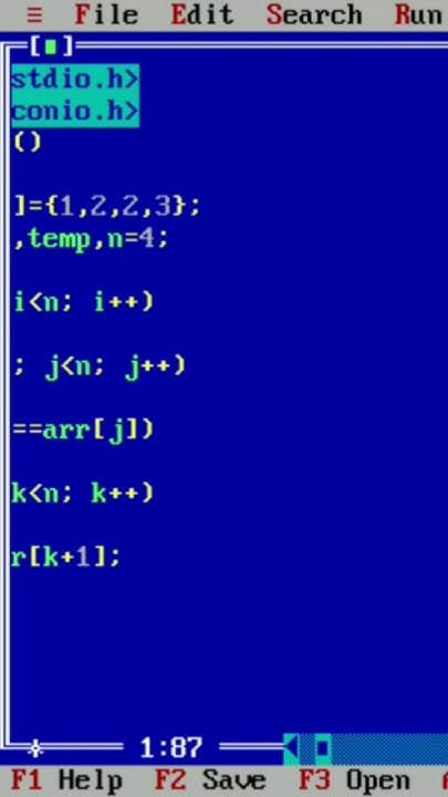 Find and remove duplicate element from an array ni c programming 🖥# ...