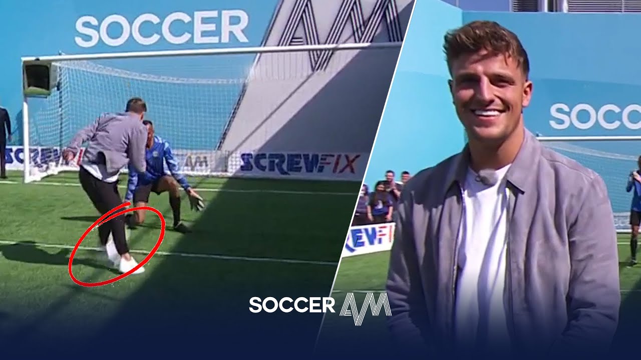 Luca Bish Attempts An Audacious Flick! 🤩 | Phil Bardsley & DMA's Soccer AM Pro AM