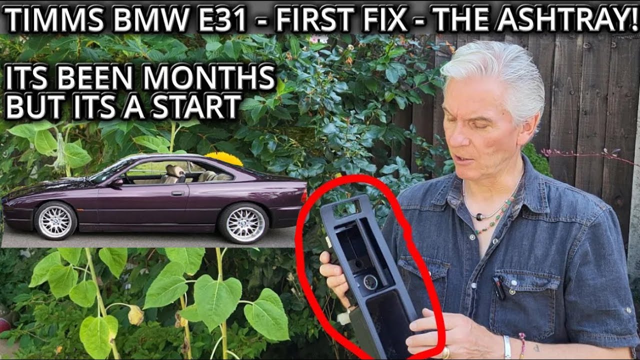 BMW E31 8-SERIES ASHTRAY FIX
