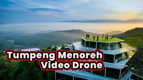 Keren Banget Wisata Tumpeng Menoreh " Video Drone" Samigaluh Kulon Progo
