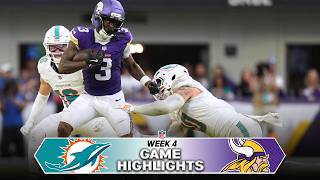 Miami Dolphins vs Minnesota Vikings Game Highlights | 2026 NFL Season Week 4 screenshot 3