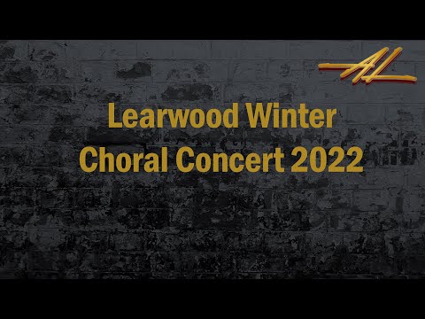 Learwood Middle School Winter Choral Concert 2022